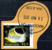 Australia 2010 Fishes Of The Reef $1.20 Butterflyfish Used - MADDINGTON WA 6109 - Used Stamps