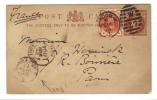 ENG134 - U.K. , Vittoria Intero  Per Paris  (France) Da London 16 Fe 1888 - Storia Postale