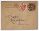 ENG137 - U.K. , Vittoria Intero  Per  Hannover  (Germany) Da London 29 Mr 1900 - Brieven En Documenten