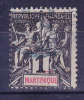 Martinique N°31 Oblitéré Cachet Bleu - Used Stamps