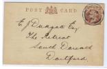 ENG144 - U.K. , Vittoria Intero  Da London 22 AP 1898 - Lettres & Documents