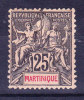 Martinique N°38 Neuf Charniere Def - Unused Stamps