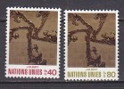 H0472 - UNO ONU GENEVE N°28/29 ** ART - Unused Stamps