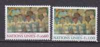 H0480 - UNO ONU GENEVE N°41/42 ** ART - Ongebruikt