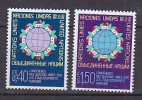 H0490 - ONU UNO GENEVE N°58/59 ** HABITAT - Unused Stamps