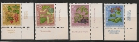 SWITZERLAND - 1976 PRO JUVENTUDE - FLOWERS  - Marginal Set  Yvert # 1013/6 - MINT NH - Unused Stamps