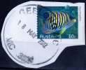 Australia 2010 Fishes Of The Reef 60c Angelfish Used - GEELONG VIC - Used Stamps