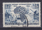 Afrique Occidentale Francaise A.O.F. 1955 Mi. 73     15 Fr Rotary International - Usados