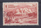 Afrique Occidentale Francaise A.O.F. 1947 Mi. 37      50 C Niger Landschaft Landscape - Oblitérés