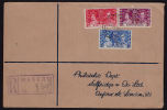 Lsc001 Basutoland 1937, SG 15-17 Coronation FDC - 1933-1964 Colonia Británica