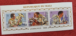 MALI Champignons, Champignon, Mushroom, Setas, Bloc Collectif Yvert N°739/41** MNH. Jamborée 1995 - Malí (1959-...)