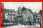 DELLE 1919 LA GENDARMERIE FRONTIERE FRANCO SUISSE CACHET MILITAIRE REGIMENT ARTILLERIE LOURDE VAGUEMESTRE CARTE BON ETAT - Delle