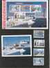 Mongolia 1997 GreenPeace Birds-Penguins-Ships Set Of 4+Sheet Of 5+ Block - Pingouins & Manchots