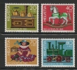 SWITZERLAND - 1983  PRO JUVENTUDE - TOYS -  Yvert # 1189/1192 - MINT NH - Unused Stamps