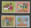 SWITZERLAND - 1984  PRO JUVENTUDE - TOYS -  Yvert # 1213/6 - MINT NH - Unused Stamps