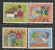 SWITZERLAND - 1984  PRO JUVENTUDE - TOYS -  Yvert # 1213/6 - MINT NH - Nuevos