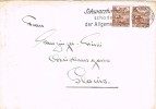 Carta ZURICH (suiza) 1942. Fechador Mercado Negro Perjudica Al Comercio - Lettres & Documents