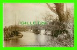 GUILDFORD, SURREY - RUSTIC BRIDGE, SHALFORD ROAD - PUB. BY T. PALLOT - - Surrey