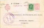 Entero Postal BARCELONA 1930. Franqueo Complementario Alfonso XIII - 1850-1931