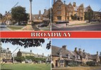 BROADWAY Gloucestershire Cotswold The Cross Lygon Arms Cottages Swan Hotel ( Limousine Car ) - Cheltenham