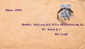Bombay 1925 India Old Cover To USA - 1911-35 King George V