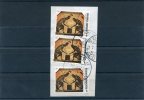 Greece- "Achilles And Ajax" 5Dr. Stamps On Fragment With Bilingual "PAROS (Cyclades)" [12.9.1984] XIV Type Postmarks - Postmarks - EMA (Printer Machine)