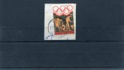 Greece- "Athletes Preparing" 15Dr. Stamp On Fragment With Bilingual "NAXOS (Cyclades)" [24.8.1984] X Type Postmark - Postmarks - EMA (Printer Machine)