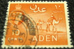Aden 1953 Camel Transport 10c - Used - Aden (1854-1963)