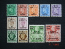 Brit. Occupation Of Italian Colonies 1948  Somalia Set Of 11 SGS10 To S20 MH See Notes - Somalie