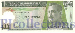 GUATEMALA 1 QUETZAL 2006 PICK 109 POLYMER UNC - Guatemala