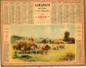 - CALENDRIER 1940 - LA RENTREE DES FOINS - 448 - Grossformat : 1921-40