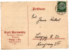 Postkarte Penig In Sachsen Nach Leipzig, 1936 - Autres & Non Classés