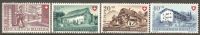 Switzerland 1949 Mi# 525-528 ** MNH - Neufs