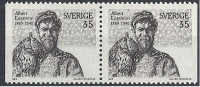 1969 SVEZIA ALBERT ENGSTROM 35+35 ORE MNH ** - SV069 - Unused Stamps