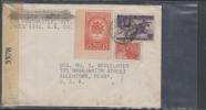 T)1944 CIRC.COVER RUSSIA TO USA,CENSORED,PATRIOTIC WAR ORDER/A.MATROSOV STAMPS.- - Lettres & Documents