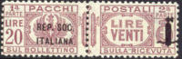 Q12 Mint Hinged 50l Parcel Post From 1944 - Paketmarken