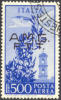 Trieste Zone A C15 Used 500l Airmail From 1948 - Luftpost