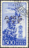 Trieste Zone A C15 Used 500l Airmail From 1948 - Poste Aérienne