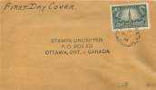 1948  Responsible Government Sc 277  Stamps Unlimited, Ottawa - ....-1951