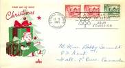 1967  Christmas Issue  Sc 476-7  On Capital Cachet - 1961-1970