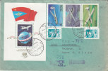 Russie - Estonie - Lettre De 1983 - Avions - Globe Terrestre - Briefe U. Dokumente