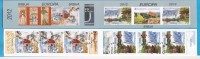 2012  EUROPA CEPT SERBIA VISIT SRBIJA POSETITE SERBIEN BESUCHEN BOOKLET 3 SETS USED - 2012