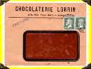 1924 - (pasteur) Lettre Des Chocolateries Lorrin Postée à Lyon Gare  -  69 Rhône - 1921-1960: Periodo Moderno