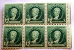 USA 1940 - ARTIST GILBERT CHARLES STUART  STRIPE OF6  MNH** - 1. ...-1940