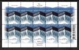Europa Cept 2001 Estonia MNH Stamp Sheet Of 10 Mi 399 Water - Natural Treasure, Lake Soodla's Sluice RARE - 2001
