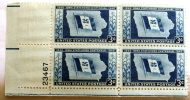 USA 1946 - IOWA CENTENNIAL  BLOCK  MNH** - 1. ...-1940