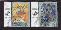 ONU  VIENNE 1998  N°  286 + 287  Paire Oblitérée - Used Stamps