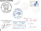 8497  MARION DUFRESNE - LIMITE Du PACK - 66 01 SUD - KERSIMAG - KERGUELEN - Covers & Documents