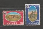 MALAWI 1978 Mint Never Hinged Stamps  WWF Nature Protection (2 Values Nrs. Between 297=300 - Malawi (1964-...)