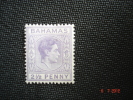 Bahamas 1938 KG VI   21/2d   SG153a  MH - 1859-1963 Kolonie Van De Kroon